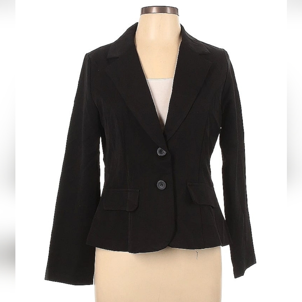 Avenue Elegant Black Blazer
